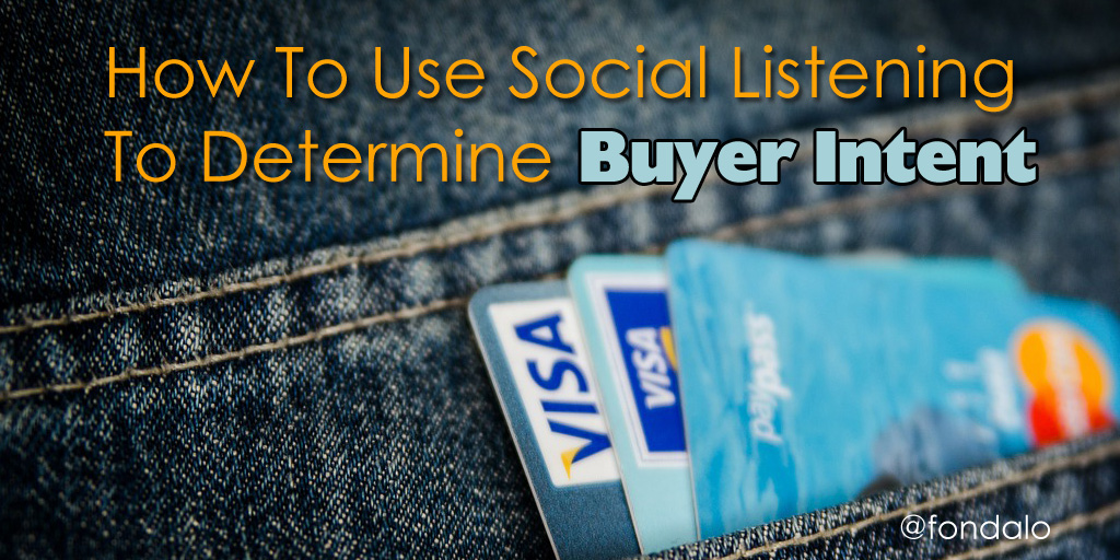 How To Use Social Listening to determine Buyer Intent