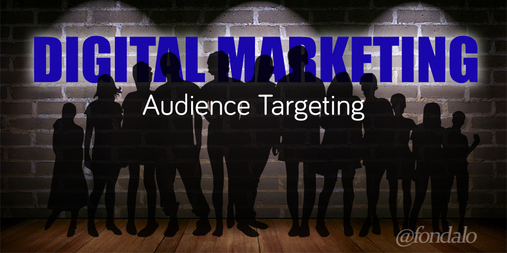 What is targeting in digital marketing?