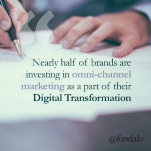 Digital Transformation using omni-channel marketing
