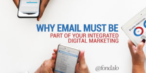 Email is a key component to online marketing