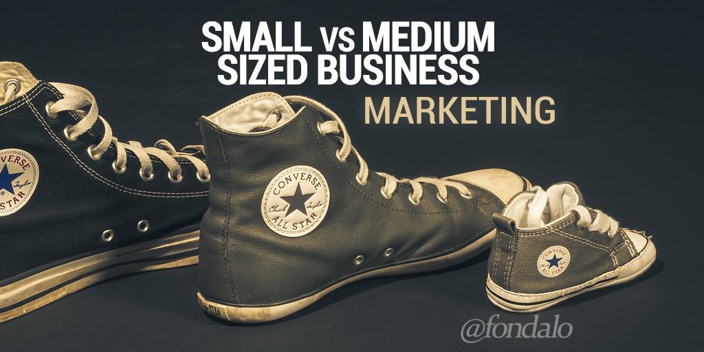 The difference between small and medium business SMB marketing